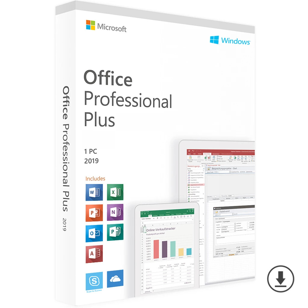 Microsoft Office 2019 Pro Plus Retail